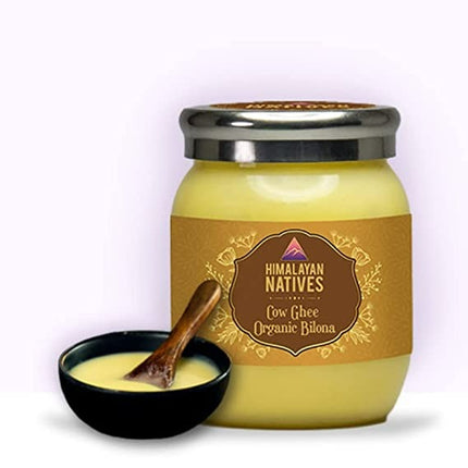 Himalayan Natives Organic Cow Bilona Ghee | Made From Grass Fed Cow's Milk | Organic Ghee