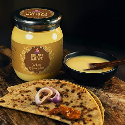 Himalayan Natives Organic Cow Bilona Ghee | Made From Grass Fed Cow's Milk | Organic Ghee