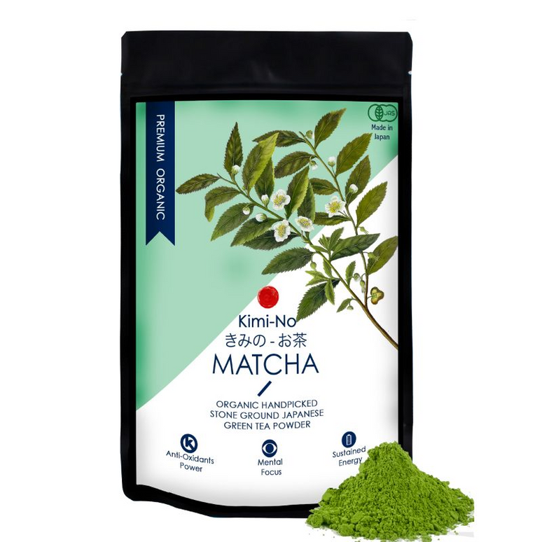 Wishcare Kimino Japanese Organic Premium Grade Matcha Green Tea Powder