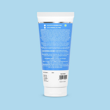 The Derma Co Nia-Ceramide Barrier Repair Face Wash - Limited Time Offer