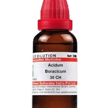 Dr. Willmar Schwabe India Acidum Boracicum Dilution