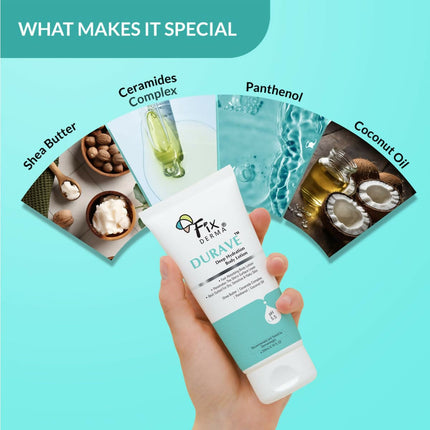 Fixderma Durave Deep Hydrating Body Lotion with Ceramide & Shea Butter