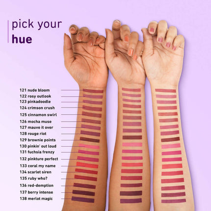 Plum Butter Crème Matte Lipstick Mocha Muse - 126 (Brownish Pink Nude)