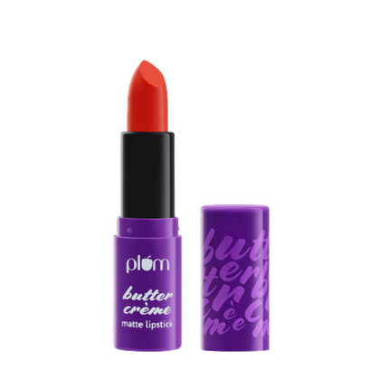 Plum Butter Crème Matte Lipstick Coral My Name - 133 (Coral)