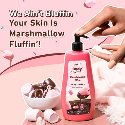Plum BodyLovin Marshmallow Melt Body Lotion With Shea Butter & Vitamin B5
