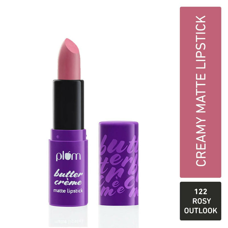 Plum Butter Crème Matte Lipstick Rosy Outlook - 122 (Mauve)