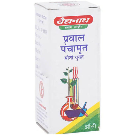 Baidyanath Jhansi Prawal Panchamrit (with Pearl) Tablets