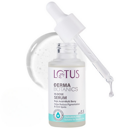 Lotus DermaBotanics Kojic acid + Multi Berry Face Serum