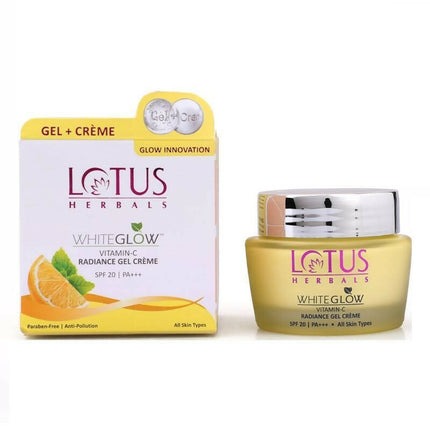 Lotus Herbals Whiteglow Vitamin-C Radiance Gel Crème SPF-20 PA+++