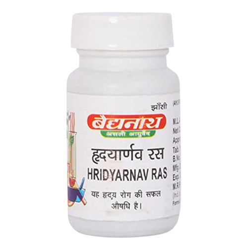 Baidyanath Jhansi Hridayarnava Ras 80 Tab