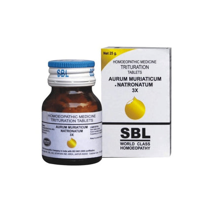 SBL Homeopathy Aurum Muriaticum Natronatum Trituration Tablet