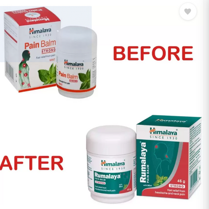 Himalaya Herbals Rumalaya Pain Balm, Strong