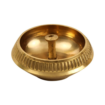 Spillbox Gold Toned Kuber Nandha Deep Pooja Essentials