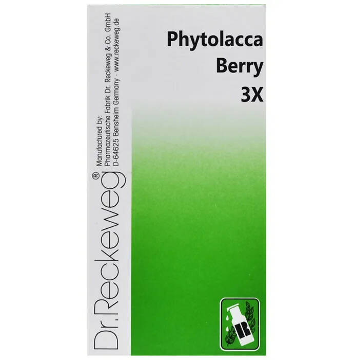 Dr. Reckeweg Phytolacca Berry Trituration Tablets