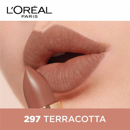 L'Oreal Paris Color Riche Moist Matte Lipstick - 297 Terracotta