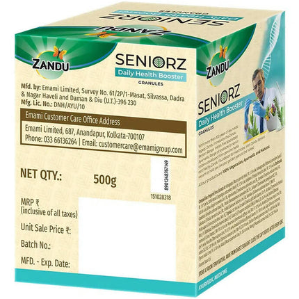 Zandu Seniorz Daily Health Booster Granules