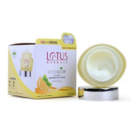 Lotus Herbals Whiteglow Vitamin-C Radiance Gel Crème SPF-20 PA+++
