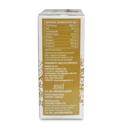 Heritage Buffalo Ghee | Premium Ghee | Authentic Buffalo Bilona Ghee | Organic Ghee