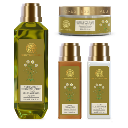 Forest Essentials Hair Repair & Shine Ritual For Nourished Hair