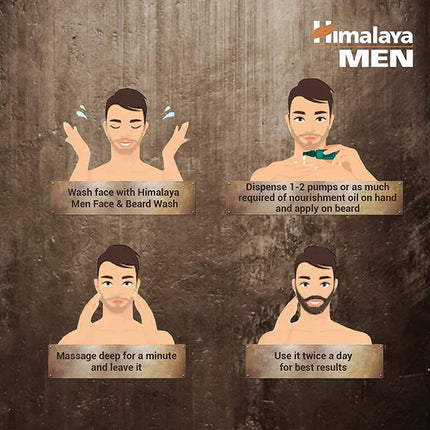 Himalaya Men Beard Daily Nourish Oil