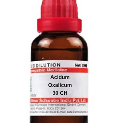 Dr. Willmar Schwabe India Acidum Oxalicum Dilution