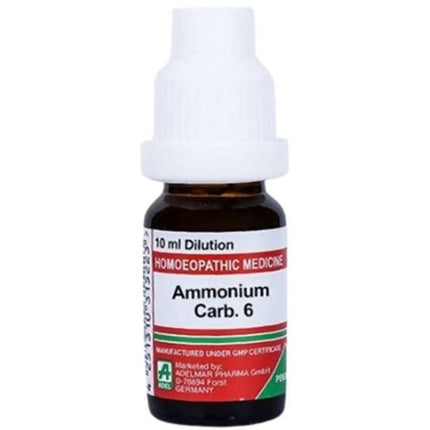 Adel Homeopathy Ammonium Carb Dilution