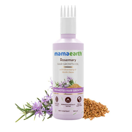 Mamaearth Rosemary Hair Growth Oil & Hair Growth Scalp Serum Combo