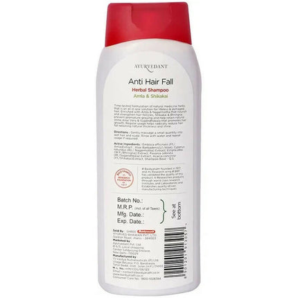 Baidyanath Jhansi Ayurvedant Herbal Anti Hairfall Shampoo