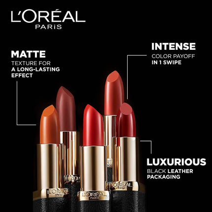 L'Oreal Paris Color Riche Moist Matte Lipstick - 250 Rich Merlot