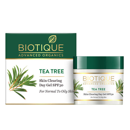 Biotique Advanced Organics Tea Tree Skin Clearing Day Gel SPF30