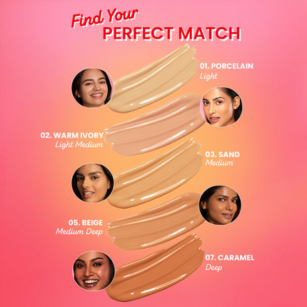 Dot & Key Strawberry Dew Tinted Sunscreen SPF 50+ PA++++ - 02 Warm Ivory