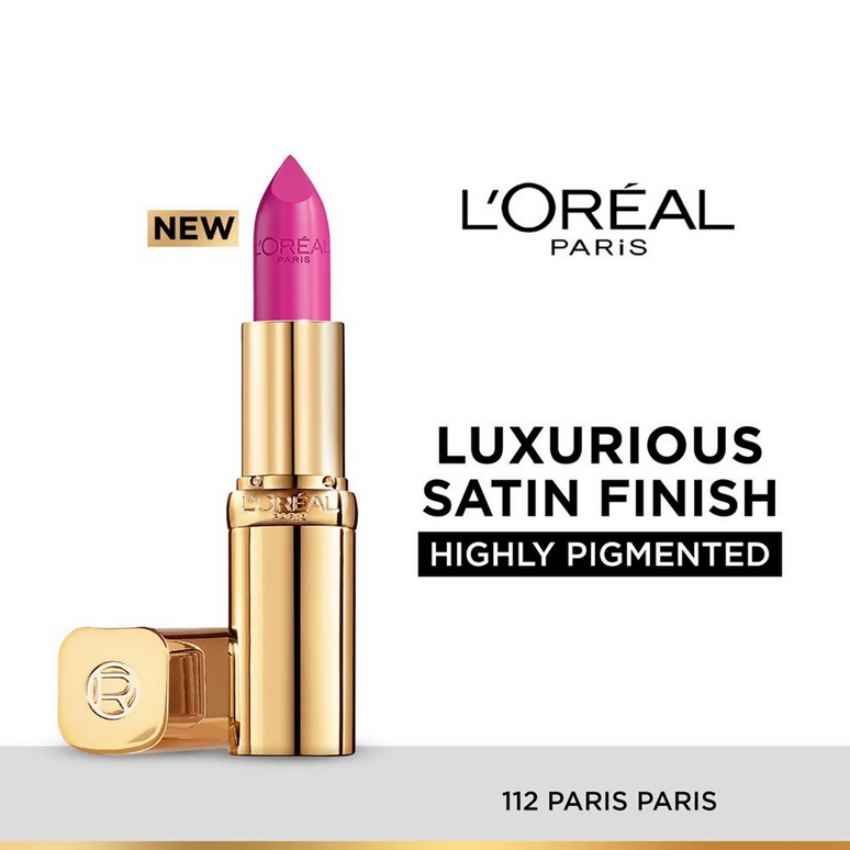 L'Oreal Paris Color Riche Satin Lipstick - 112 Paris Paris