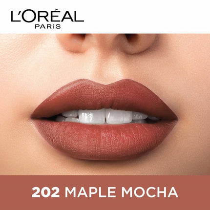 L'Oreal Paris Color Riche Moist Matte Lipstick - 202 Maple Mocha
