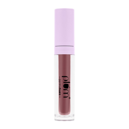 Plum Glassy Glaze Lip Lacquer 3-in-1 Lipstick + Lip Balm + Gloss 05 Cashmere Rose