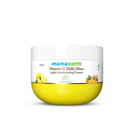 Mamaearth Vitamin C Daily Glow Light Moisturizing Cream with Turmeric & Vitamin C For Skin Brightening