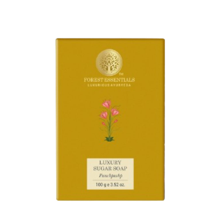 Forest Essentials Luxury Sugar Soap Panchpushp