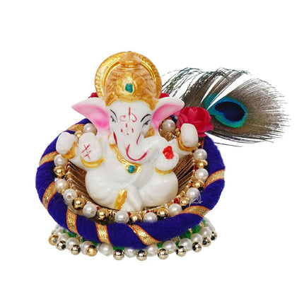 eCraftIndia Polyresin Lord Ganesha Idol