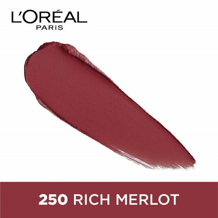 L'Oreal Paris Color Riche Moist Matte Lipstick - 250 Rich Merlot