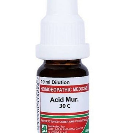 Adel Homeopathy Acid Mur Dilution