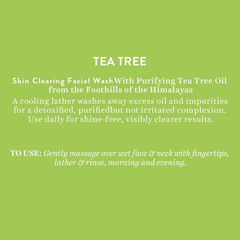 Biotique Advanced Organics Tea Tree Skin Clearing Facial Wash