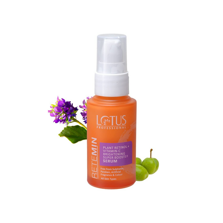 Lotus Professional Retemin Plant Retinol + Vitamin C Brightening Super Booster Serum