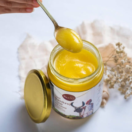Kudej Desi Kankrej Cow A2 Ghee | Premium and Organic Desi Ghee | Cultured Pure Ghee