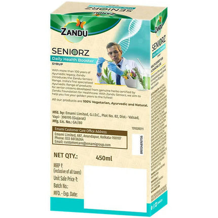 Zandu Seniorz Daily Health Booster Syrup