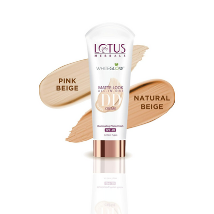 Lotus Herbals Whiteglow Matte Cream Look All In One DD Crame Spf 20