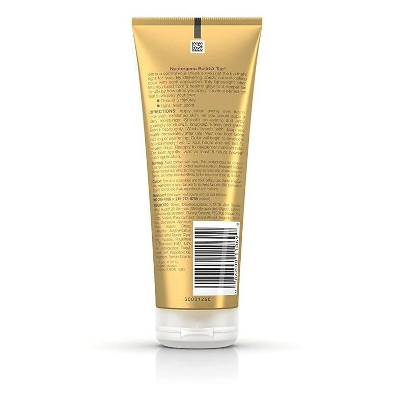 Neutrogena Build-a-Tan Gradual Sunless Tanning