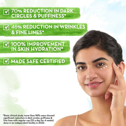 Mamaearth Vitamin C Daily Glow Under Eye Cream with Vitamin C & Turmeric