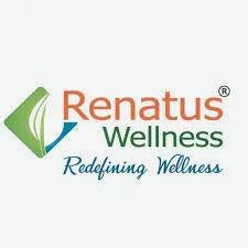 Renatus Wellness logo with tagline 'Redefining Wellness' on a white background, Shoppiearth UK health and wellness product brand.