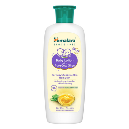 Himalaya Herbals Baby Lotion with Pure Cow Ghee