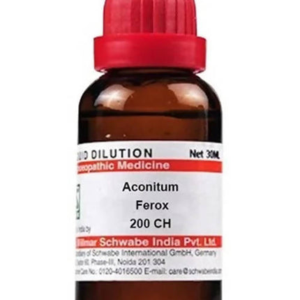 Dr. Willmar Schwabe India Aconitum Ferox Dilution