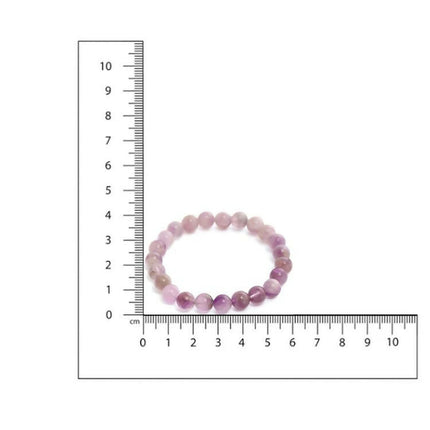 Purple Amethyst Beads Crystal Bracelet - Ruby Raang